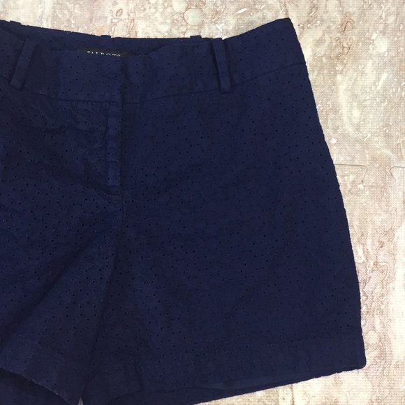 Talbots Embroidered Cotton Short - Picture 9 of 12